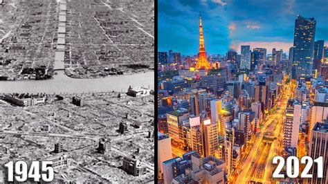 Tokyo’s Incredible Transformation Then And Now Icestech