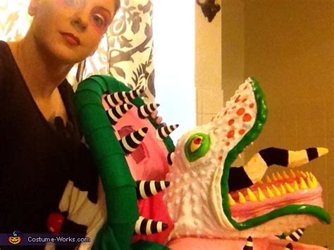 Beetlejuice is satanhis name, after all, is very similar to the biblical slur beelzebub. juno is god (note that she shares her name with the chief donny juice was sent to neither neither land at one point. Beetlejuice Sandworm Costume - Photo 2/6