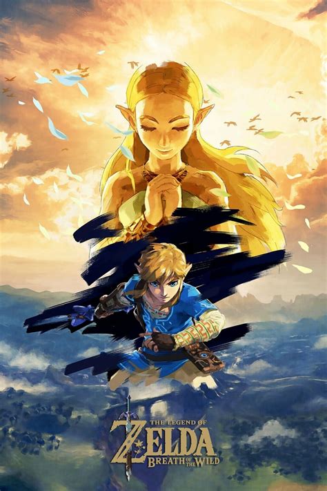 The Legend Of Zelda Breath Of The Wild Poster A1 A2 Ebay