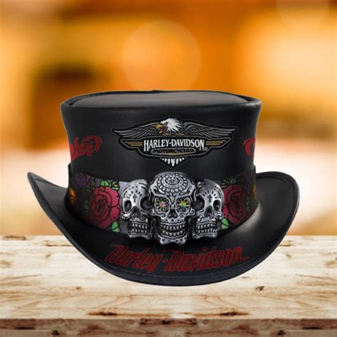 Calavera Band Leather Top Hat Hd In 2020 With Images Leather Top