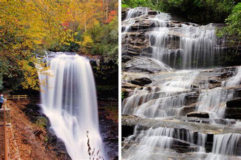 Waterfalls Near Highlands And Cashiers Nc