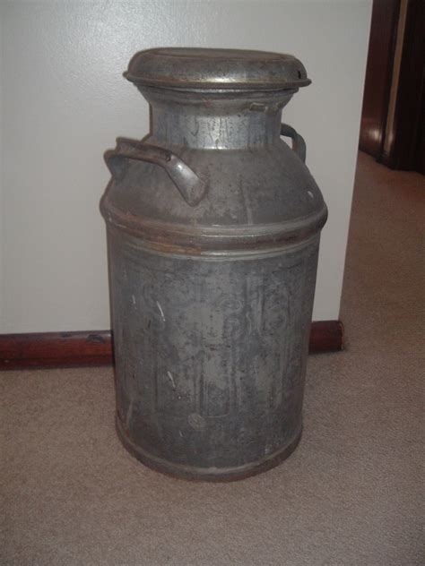 Lot of two old dairy bucket container tubs for ice cream or other dairy products. Vintage Milk Cans | Collectors Weekly