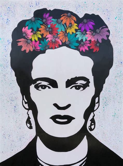 Frida Kahlo Collage Modern Pop Art Collage By Erika C Brothers