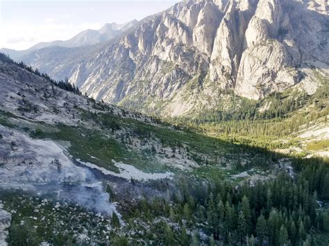 East Creek Fire In Kings Canyon National Park Update Sequoia And Kings
