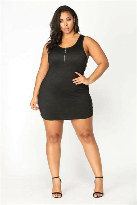 Tabria Majors Mini Black Dress Mini Dress Plus Size Outfits