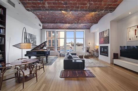 Authentic Harlem Condo Loft Spacious Living Room New York Loft