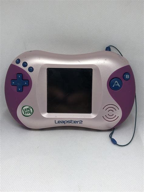 Leapfrog Leapster 2 Pink Purple Handheld Learning Game System Sold For