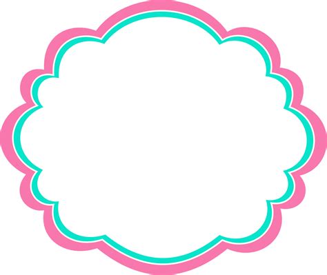Bordes y Marcos del Clipart de Unicornios para Scrapbook. | Oh My Bebé!