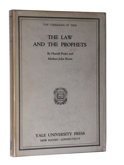The Law And The Prophets The Corridors Of Time Ix By Peake Harold
