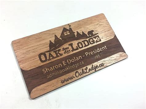Well, today we would like to tell you that it's a growing reality. Wood business cards laser engraved starting at $1.30 each
