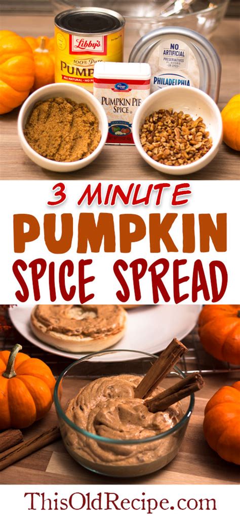 3 Minute Pumpkin Spice Spread