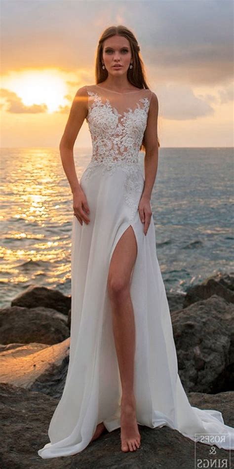 30 Beach Wedding Dresses Perfect For A Destination Wedding