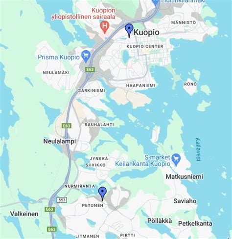 Kuopio Kartta Maps