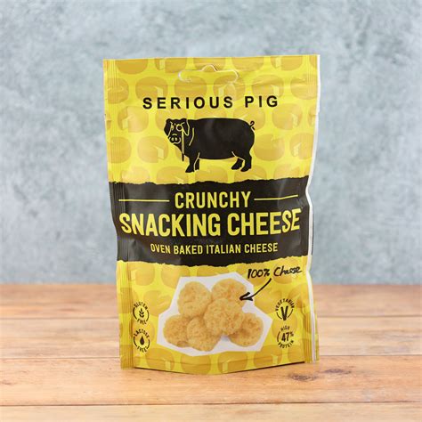 Serious Pig Crunchy Snacking Cheese Otters Fine Foods Otters Fine Foods