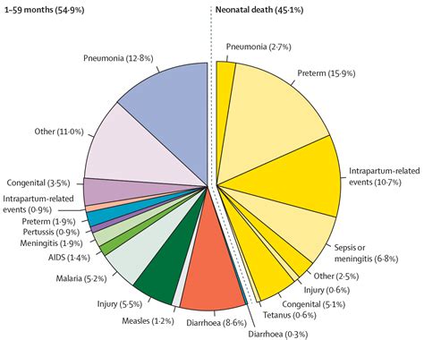 Global Regional And National Causes Of Under 5 Mortality The Lancet
