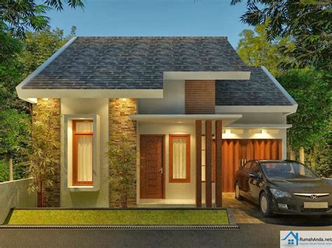 Minimalis dengan sentuhan peternakan modern. 100 Gambar Rumah Minimalis 1 Lantai yang Menginspirasi ...