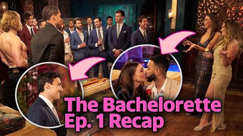 The Bachelorette Episode 1 Recap Live First Impression Roses