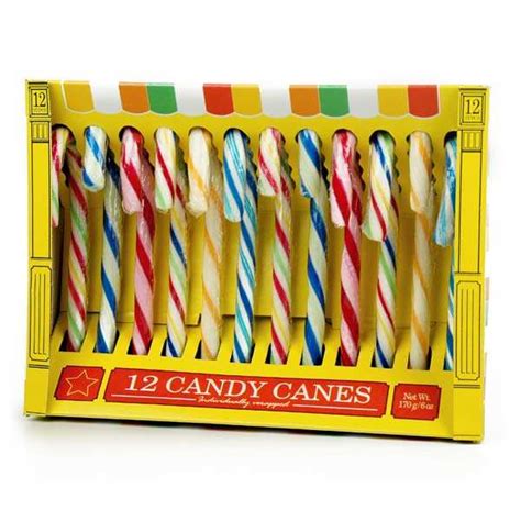 Old Fashioned Candy Canes Fruit Flavours