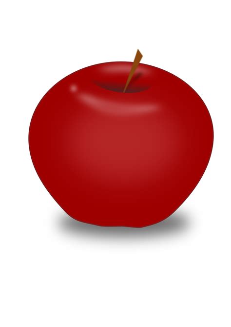 Apple Cartoon Clipart Four Apple Clip Art Wikiclipart Fruit Apple