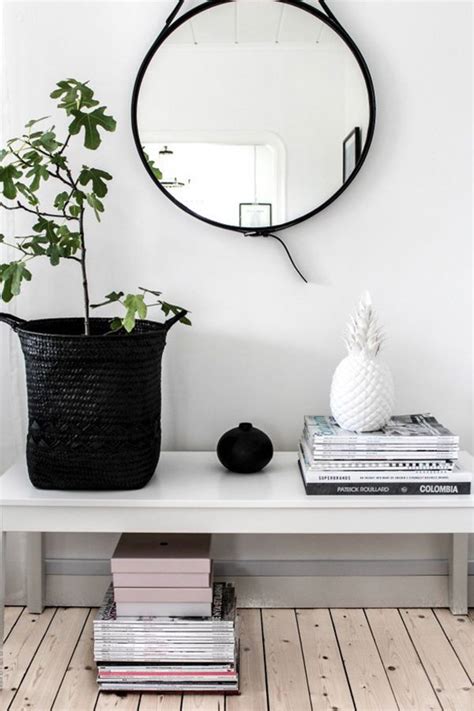 Design by uno & östen kristiansson for luxus in the 1950s. On Trend: Round Mirrors with Straps