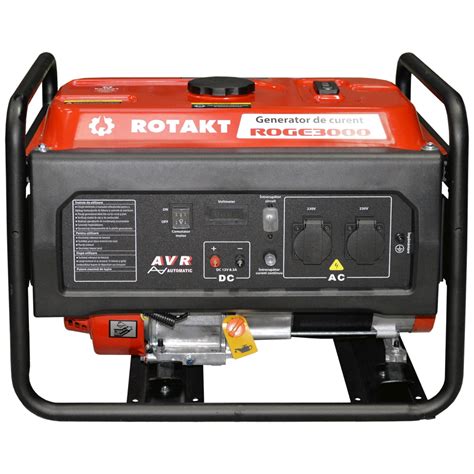 Generator Curent Electric Rotakt Roge3000 3000 W 7 Cp 212 Cc 4