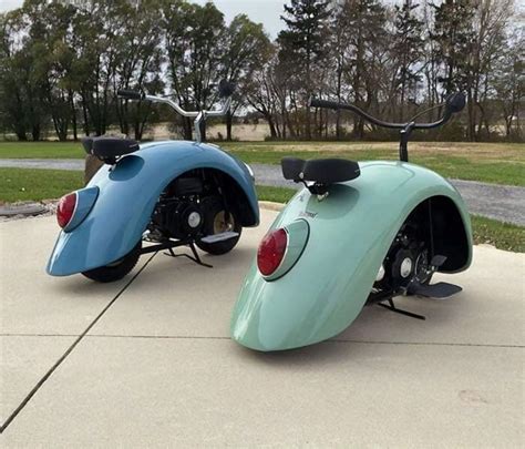 Brent Walter Built Customized Volkspod Motorcycles Using Classic Vw