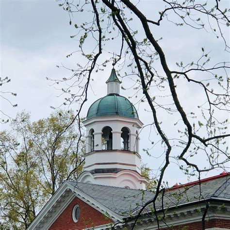 Cupola Of Historic Loudoun County Courthouse In Leesburg Virginia