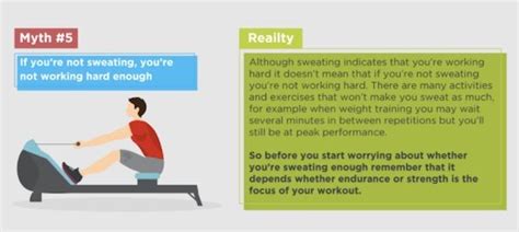 Infographic 15 Of The Biggest Fitness Myths Debunked Infographic