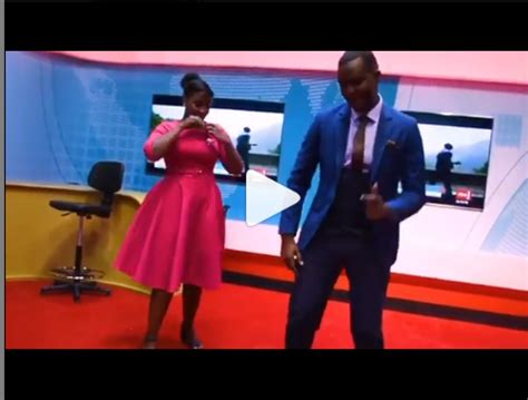 NBS TVs Dynamic News Duo Sheila Nduhukire And Canary Mugume Stun Viewers With P Dance Moves