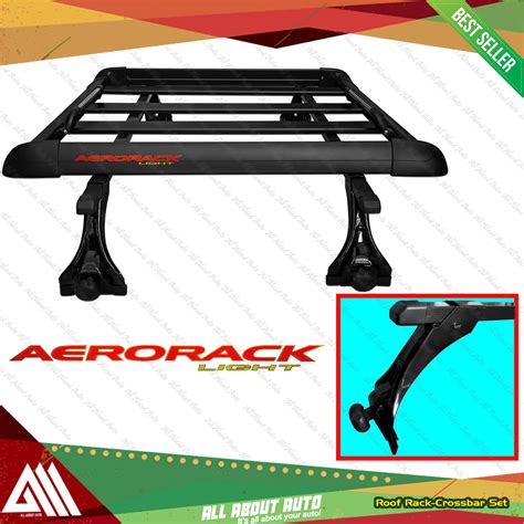 Aerorack Version 3 Logo Size 38x38 Universal Black Roof Rack Basket