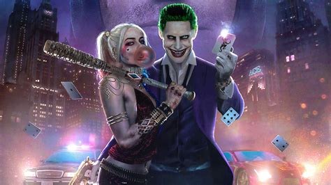 Joker And Harley Quinn Desktop Wallpaper