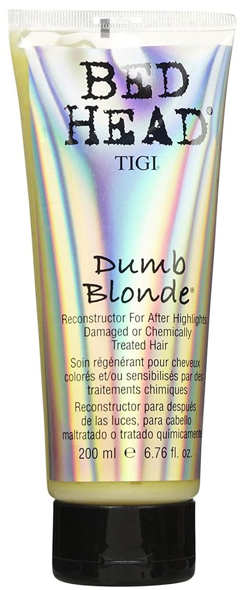 Amazon TIGI Bed Head Dumb Blonde Reconstructor Conditioner Oz Standard Hair