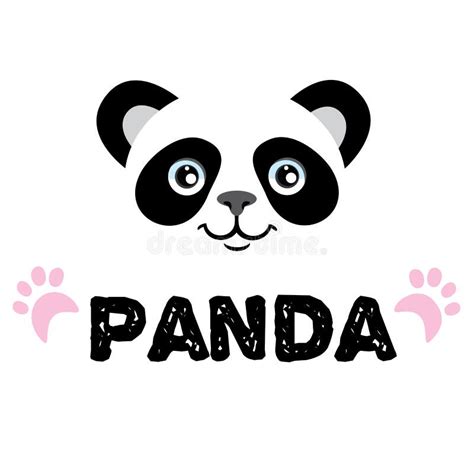 Logotipo De La Panda Ilustración Del Vector Ilustración De Retrato