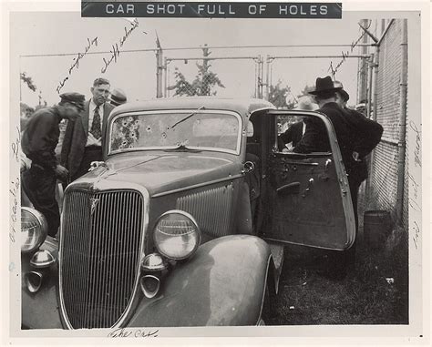 Bonnie and clyde's death told in 13 gruesome pictures (graphic. Bonnie and Clyde Death Car and Shirt Photos