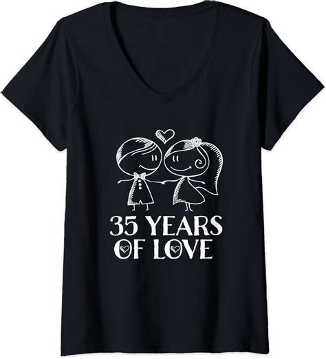 Womens 35th Anniversary Couples 35 Year Wedding Anniversary