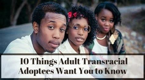 Hopscotch Adoptions 10 Things Adult Trans Racial Adoptees Want You To Know