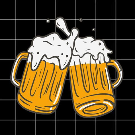 Hand Drawn Cute Beer Svg Png Eps Dxf Digital Etsy