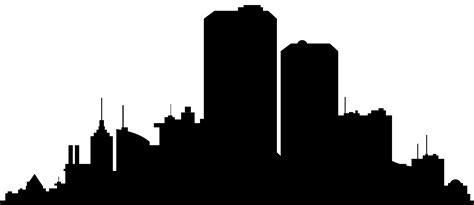New York City Skyline Silhouette Clip Art City Png Download 8000