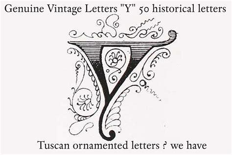 Genuine Vintage Letters Y Graphic By Intellecta Design · Creative Fabrica