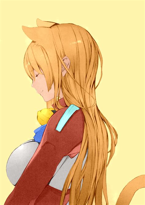 Hình nền hình minh họa Anime cô gái miêu nữ hoạt hình fanart