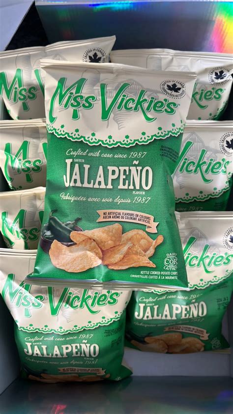 8 Pack Miss Vickies Jalapeño Chips T Box Canadian Chips Oh Canada