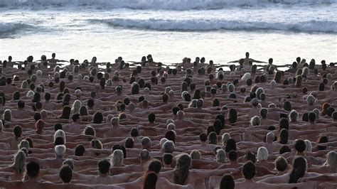 Hundreds Pose Nude On Australian Beach To Raise Awareness For Skin