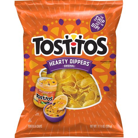 tostitos hearty dippers original tortilla chips smartlabel™