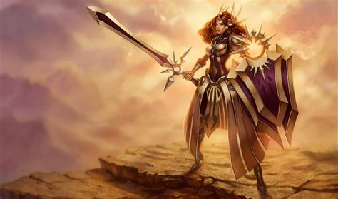 Leona The New Dawn League Of Legends League Of Legends Lol