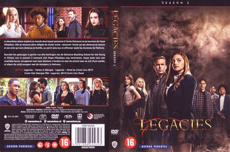 Jaquette DVD de Legacies Saison 2 - Cinéma Passion