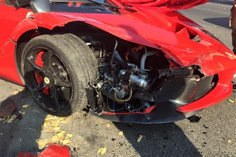 Updated Laferrari Crash Driver Loses Control In Budapest Hits 3