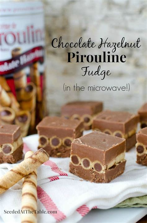 Chocolate Hazelnut Pirouline Fudge By Seededatthetable Com Easy To
