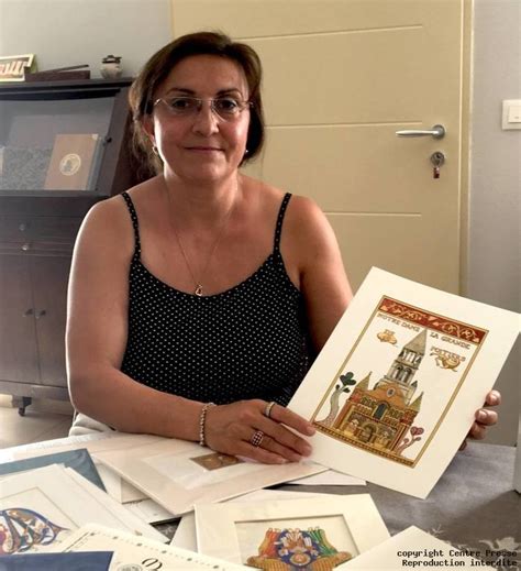 Myriam) est née à braga, portugália. Centre Presse : Myriam: de l'enluminure à la calligraphie