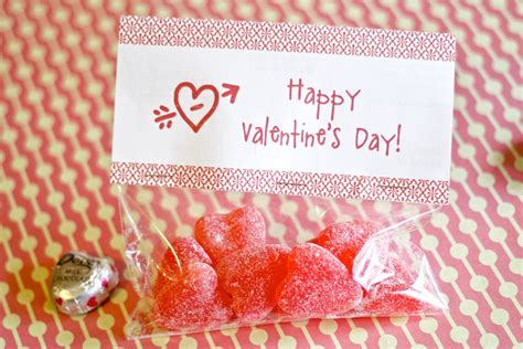 Free Printable Treat Toppers For Valentines Day