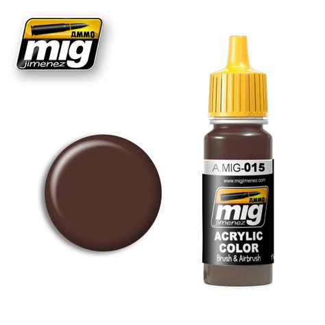 MIG 0015 CHOCOLATE BROWN RAL 8017 17 ML SCHOKOBRAUN